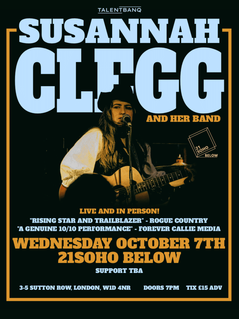 Susannah Clegg (21soho Below Poster)